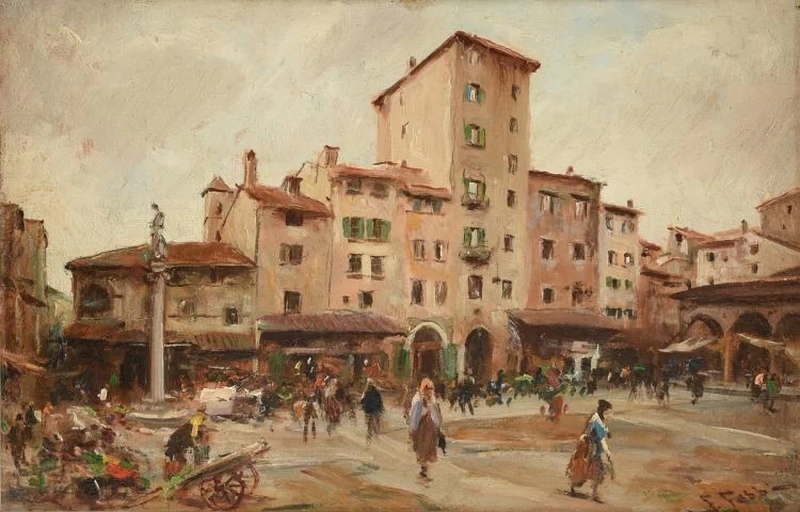 Piazza del Mercato Vecchio a Firenze